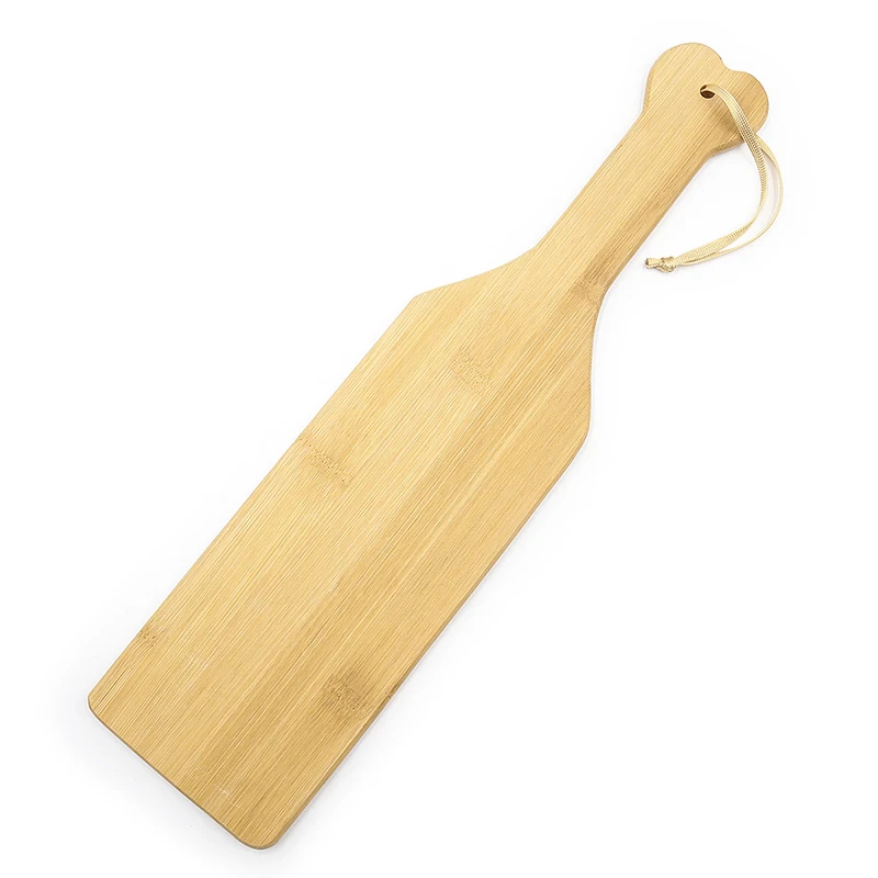 Natural Bamboo Paddle Riding Crops Flogger Horsewhips Spikes 0.8cm Thickness Spanking Paddle Slapper Riding Spurs 5