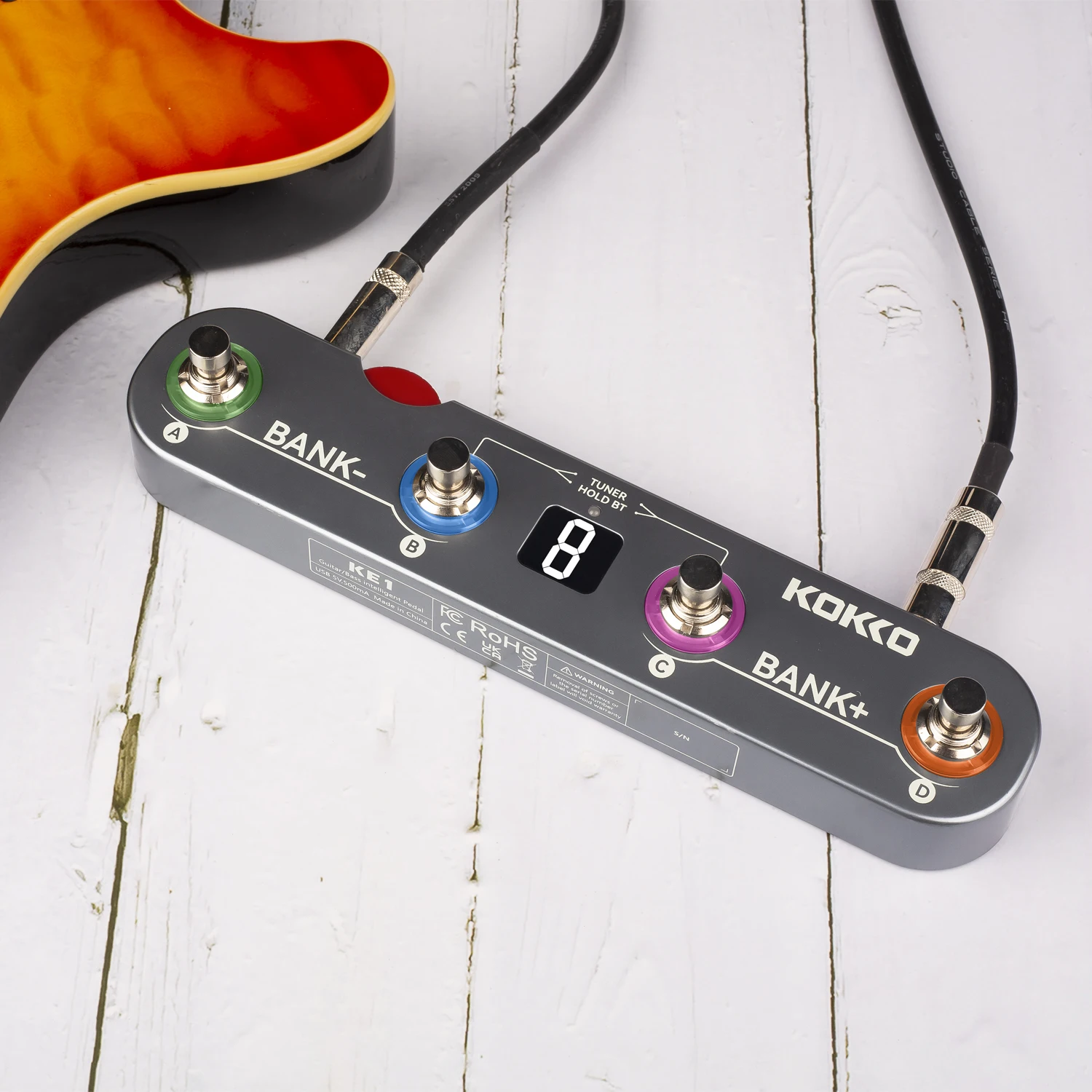 食器 kokko Kokko KE1 Multi-Functional Portable Guitar Effects Processor — 36