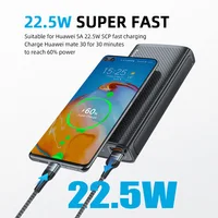 Essager 30000mAh Power Bank 22.5w Fast Charging 4