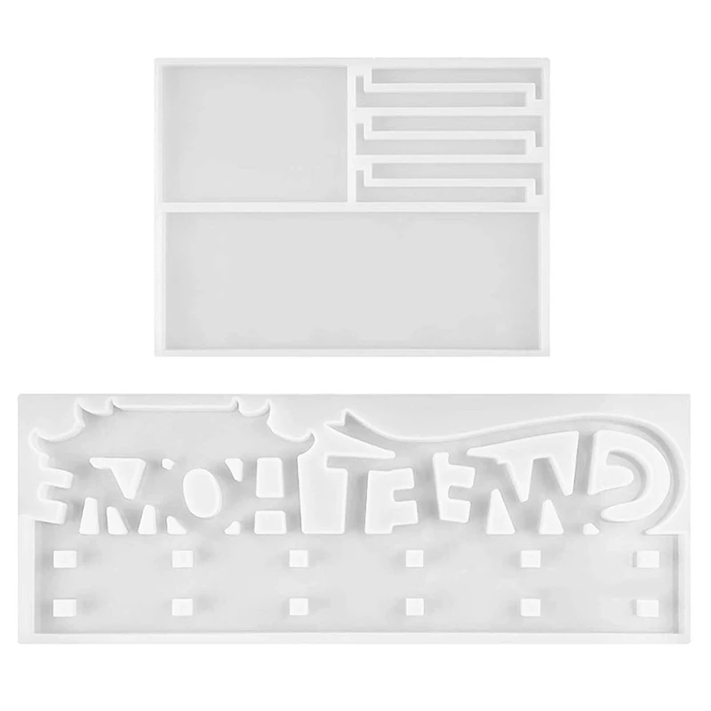 

Формы из смолы, формы для ключей с крючками, формы из смолы для самостоятельного изготовления ключей, стен, дверей и домашнего декора, милые домашние Формы