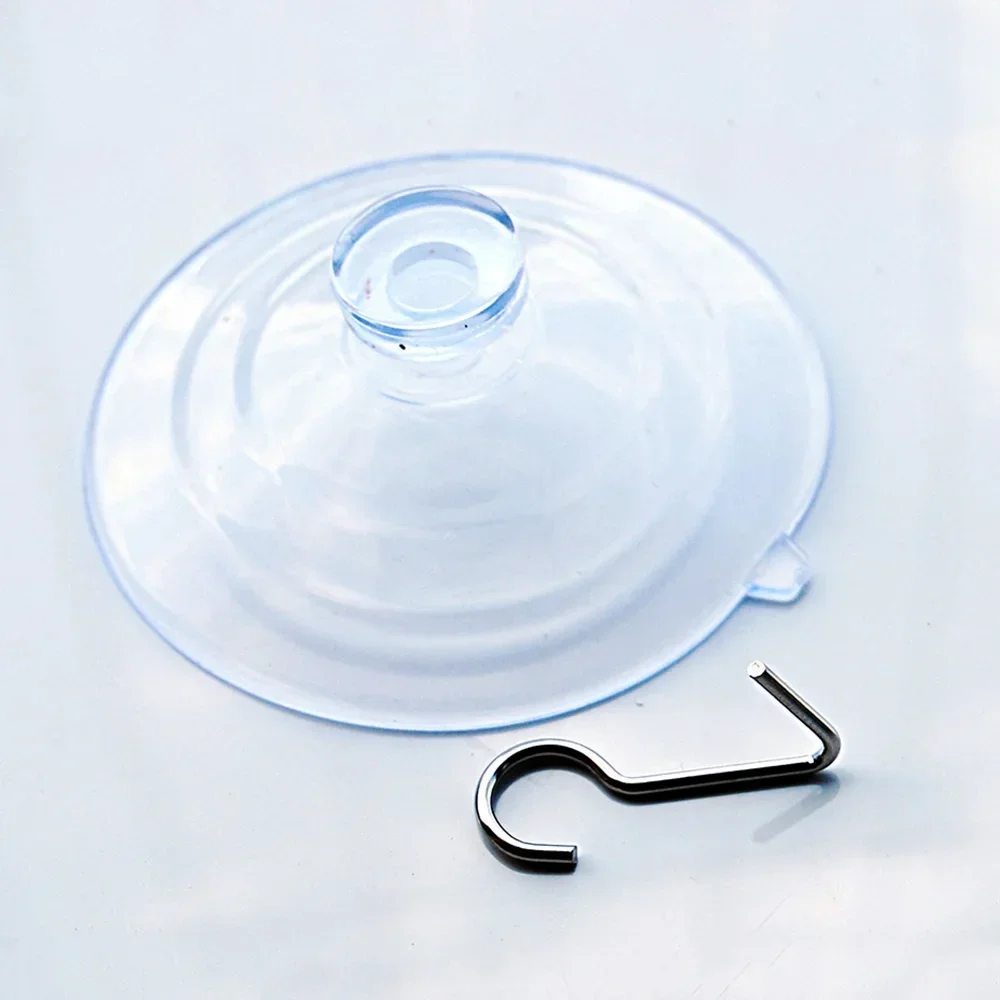 20pcs/set Casement Suction Cups With Metal Hook Hanger Hanging Hook Sucker Cups Door Wall Hangers Hooks Suction Heavy Load USEFU