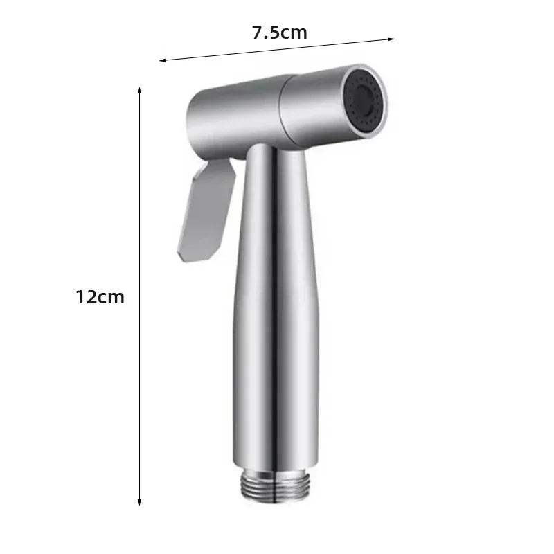 Protable Toilet Bidet Holder Handheld Faucet Bathroom Fixture Shower Head Sprayer Gun with Self Cleaning Function