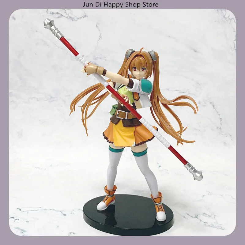 � ​ 24 cm The Legend of Heroes: Trails in the Sky Estelle Bright Game Figur Standing Pose Sammlerstatue Desktop-Dekoration