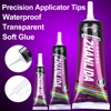 Zhanlida Clear Glue Adhesive Fabric Plastic Model Build Block Miniature DIY Craft Wood Acrylic Puzzle Frame Speaker Phone Cement 3