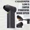 New 130000RPM Handheld Brushless Motor 3nd Generation X3 Violent Blower Mini Turbo Jet Fan Wind Speed 52m/s industrial Duct Fan 1