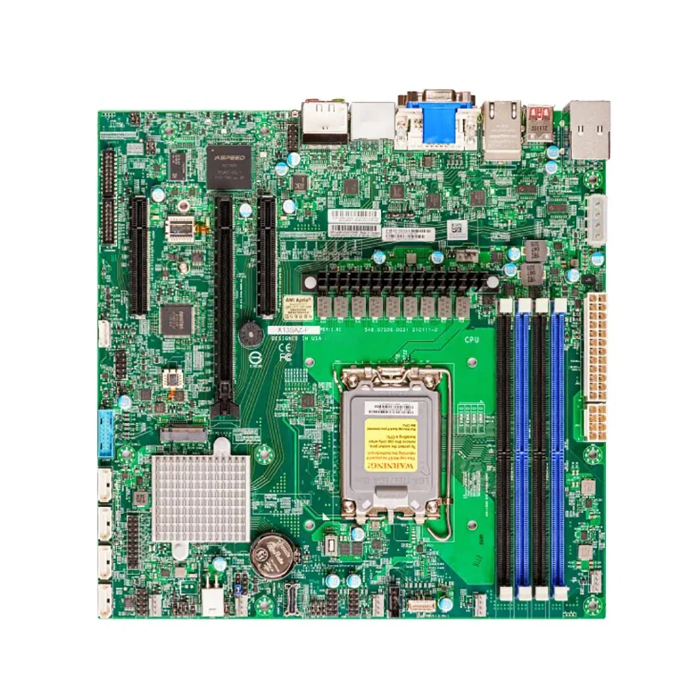

X13SAZ-Q For Supermicro Embedded Motherboard 12th Generation Core i9/i7/i5/i3 LGA-1700 DDR5-4000MHz Q670E