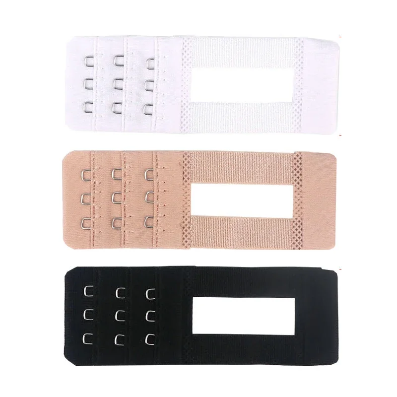 

4/5pcs Intimates Accessories Bra Extender for Women's Elastic Bra Extension Strap Hook Clip Expander Belt Buckle Adjustable Hook