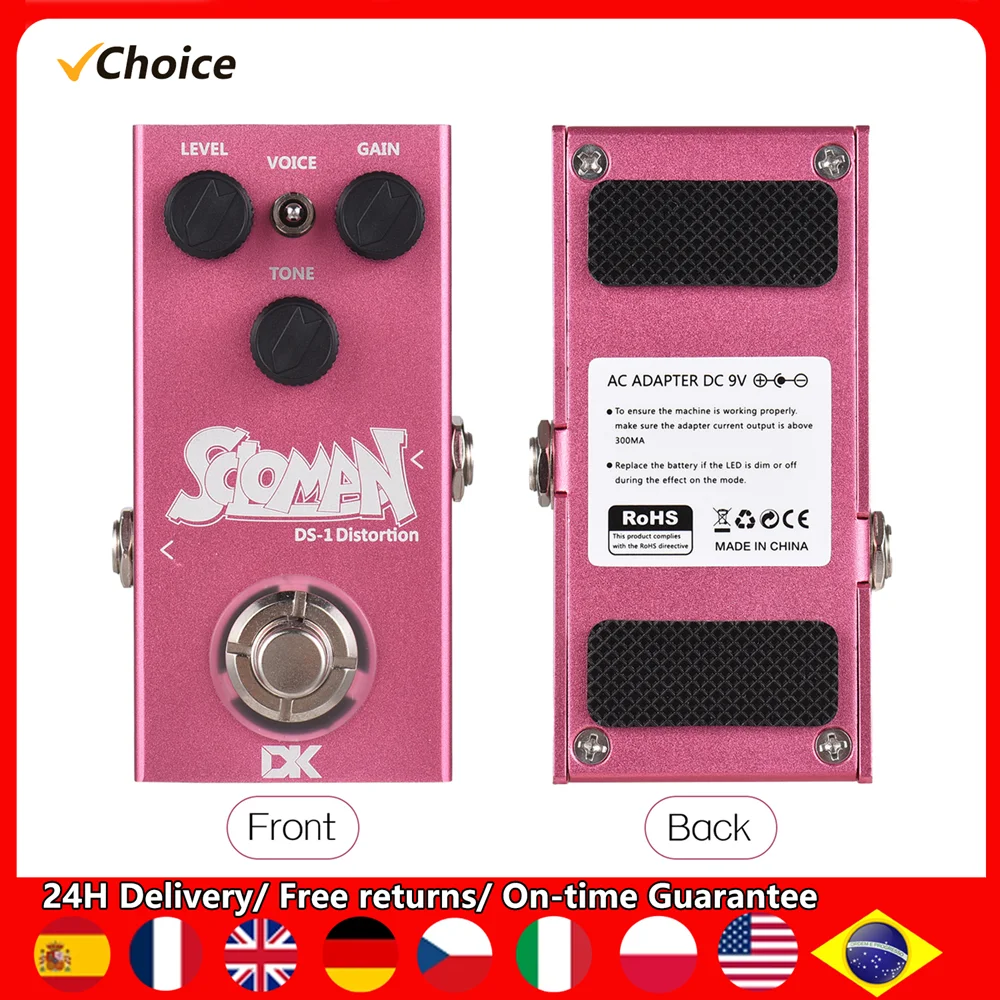 DKSolomanPedaldedistorsinparaguitarraelctricaefectosTrue