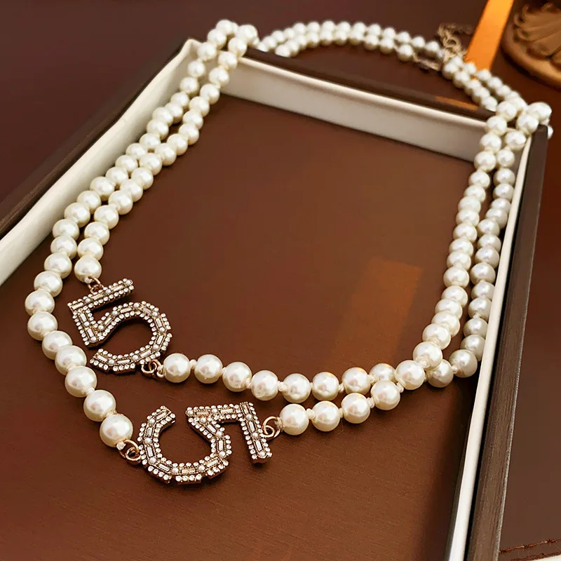 

SOAR EAST Luxury Fashion Pearl Beads Necklace Goods For Charm Women Jewelry Halloween Gifts