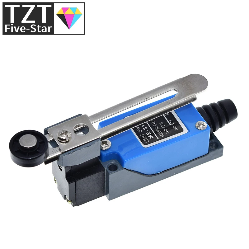 Me-8108 Ac250V 5A Finecorsa Braccio Leva Rullo Regolabile Rotante Mini Finecorsa Tz-8108 Momentaneo