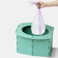 Portable Potty for Toddler Travel Foldable Potty Training Toilet Outdoor Camping Multifunctional Children's Outdoor Toilet Potty 2