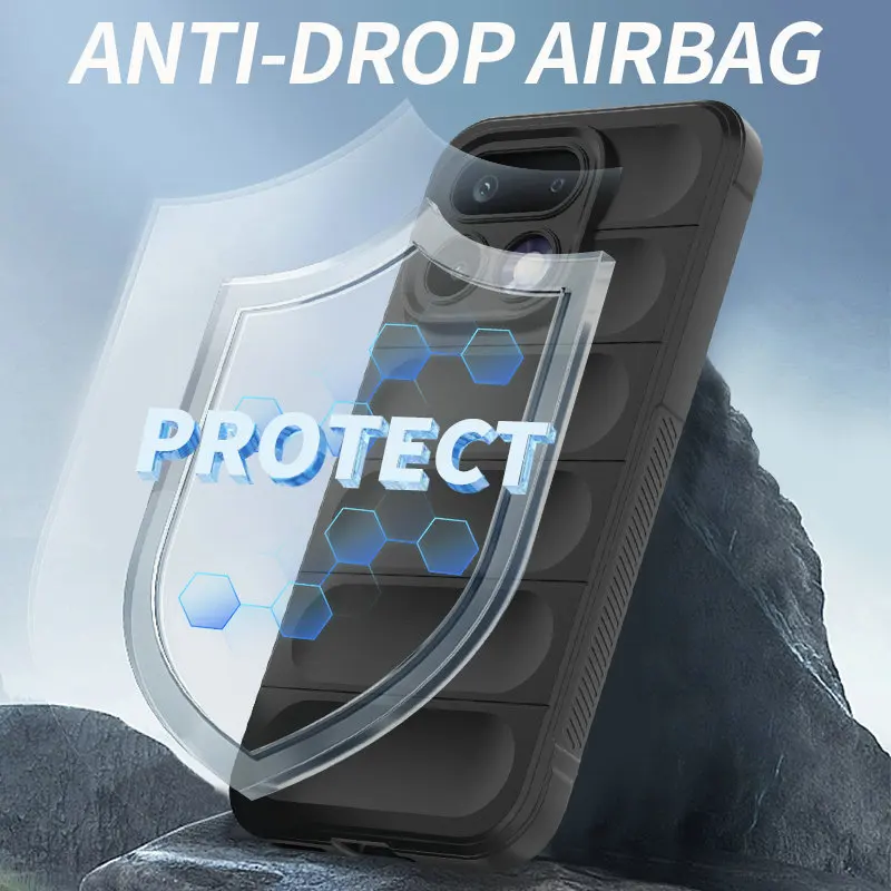 Enhanced Shockproof Back Cover with 360° Camera Protection