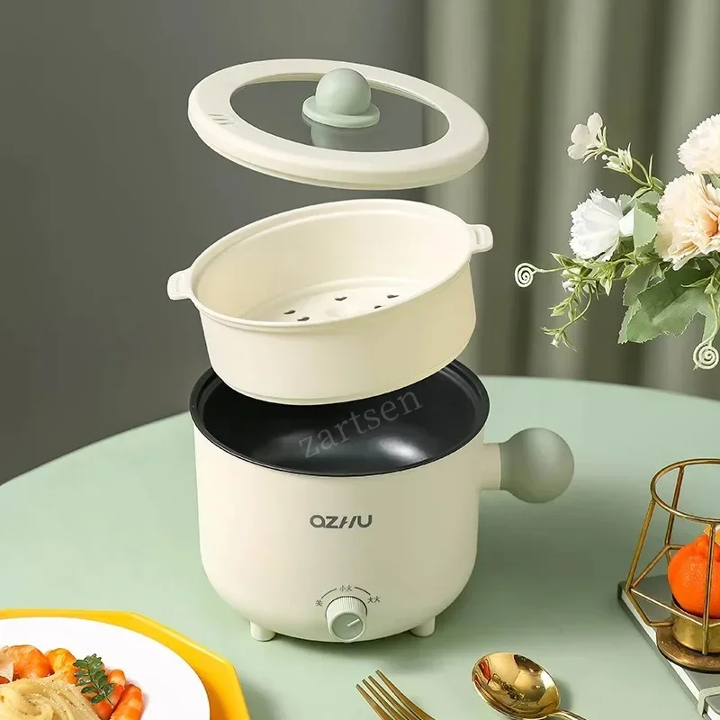 Electric Multi Cooker Portable Rice Cookers Hotpot Saucepan Stew Heating Pan Ramen Noodles Pot Home and Kitchen Appliance