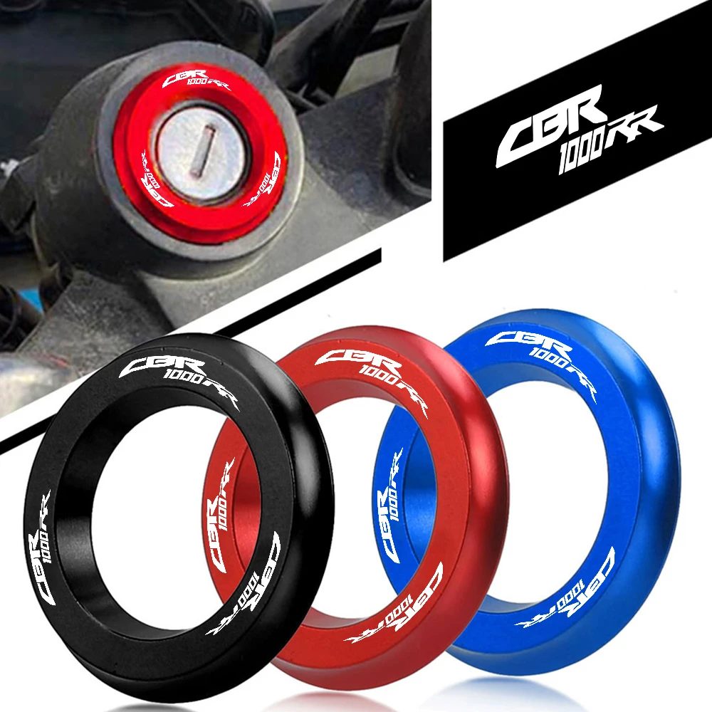 

CBR 1000 RR For HONDA Motorcycle Decorative RING Aluminum Accessories lgnition Switch Cover Ring CBR1000RR 2004－2016 2015 2014