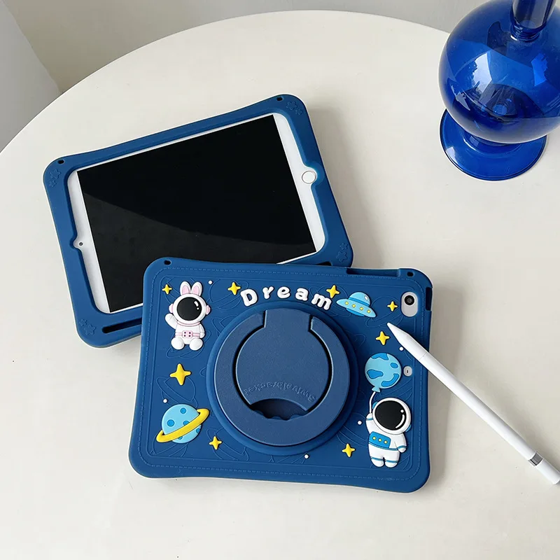 Kuromi Melody Silicone IPad Shell Case & Straps & Holder
