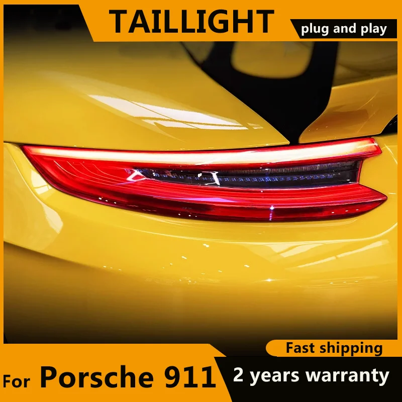 TailLampforPorsche911LEDTaillights2012201320142015911Rear