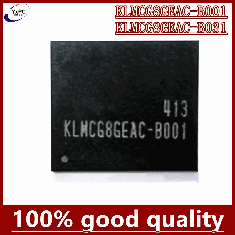 Klmcg8Geac-B001 Klmcg8Geac-B031 Muslimb B001 B031 64Gb Bga153 Emmc 64G Chipset Di Memoria Flash Con Palline