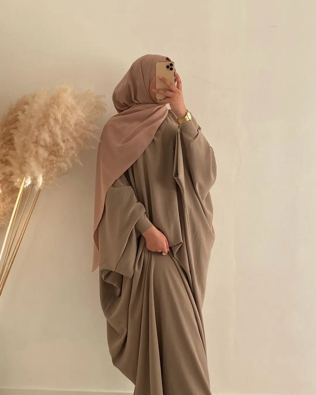 Custom Wolesale Dress Middle East Dubai Turkish Robe Dress Abaya Hijab