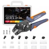Crimping Tool or JST Connectors Kit, Crimper Plier Set for 2.54mm JST XH Connectors, JST SM Connectors Adapter Assortment Kit 1