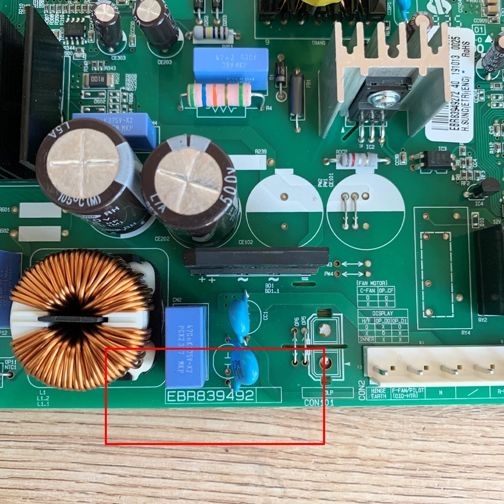 Ak様購入用 0061800259 回路 PCB V98505 コントロールボード、Haier 冷蔵庫 冷蔵庫