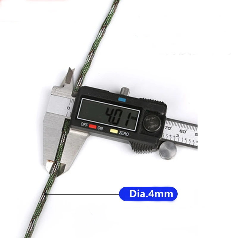 7 코어 550lb Paracord 31m Dia.4mm 생존 낙하산 로프 텐트 액세서리 DIY 만들기 끈 팔찌 개 목걸이 아이디어 선물