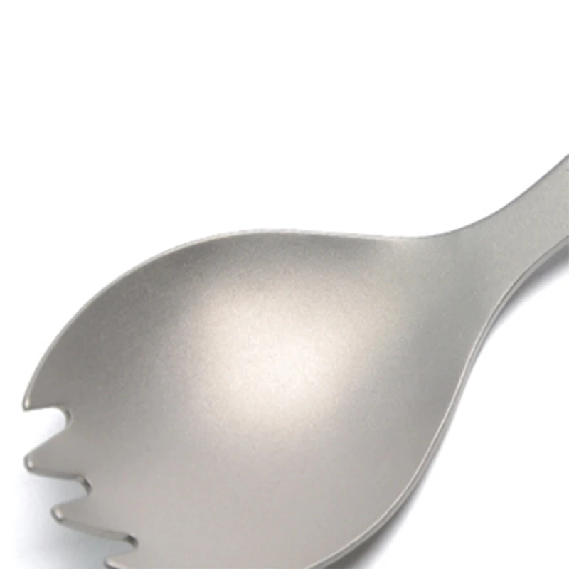 Camping Cutlery Keith Titanium Spork Fork Spoon Travelling Picnic Tableware With Bottle Opener Ultralight 15g Ti5311 portable tableware portable cutlery titanium tableware