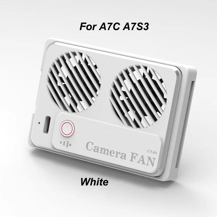 Ventilateur Refroidissement Caméra Moman - Semi-conducteur, USB-C, Compatible A7M4, ZV-E1, FX3, Etc.