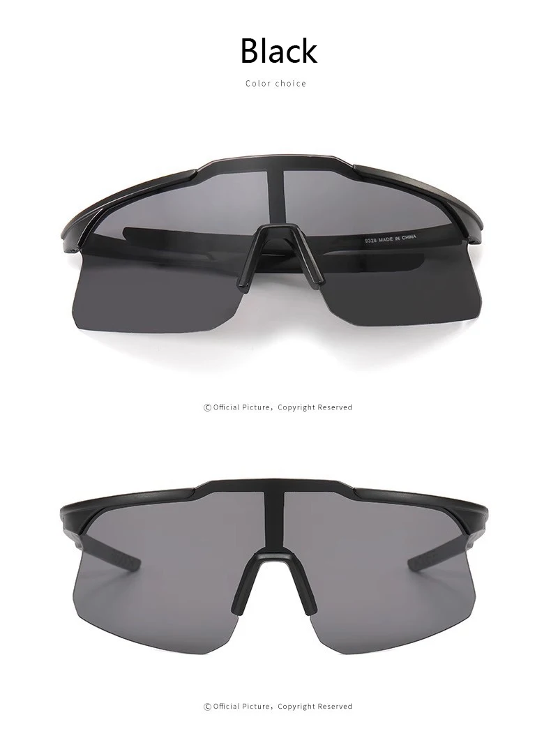 Reiten Radfahren Fahrrad Spiegel Objektiv Sonnenbrille Outdoor UV400 Fahrrad Brillen Sonnenbrille Sport MTB Rennrad Brille – Detail 7