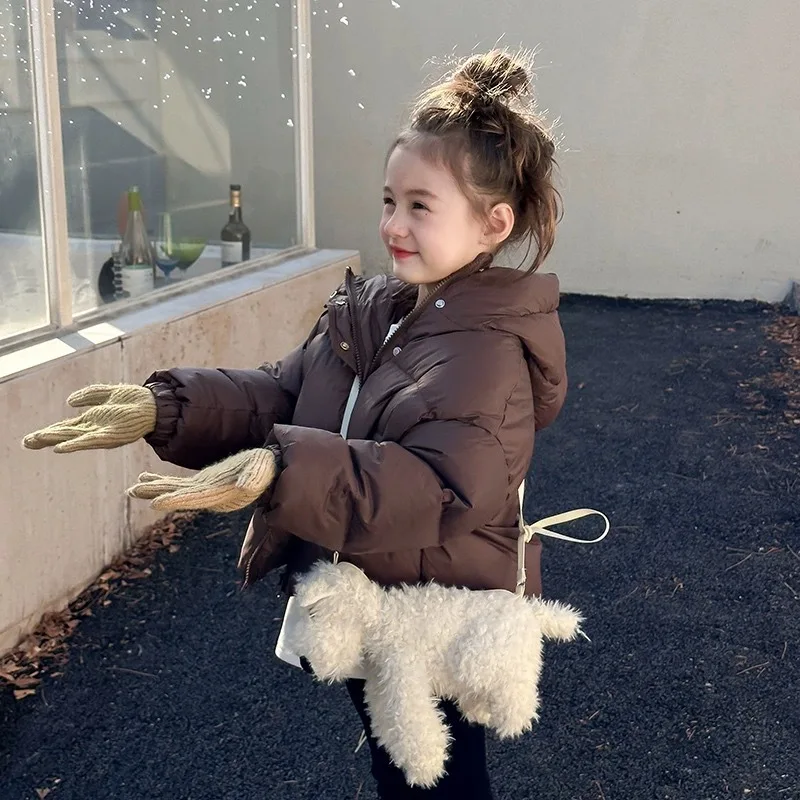 Girls Down Cotton Jacket Children Thick Cotton Jacket Top Kids Jackets for Girls Winter Coats down jacket children jackets girls coat