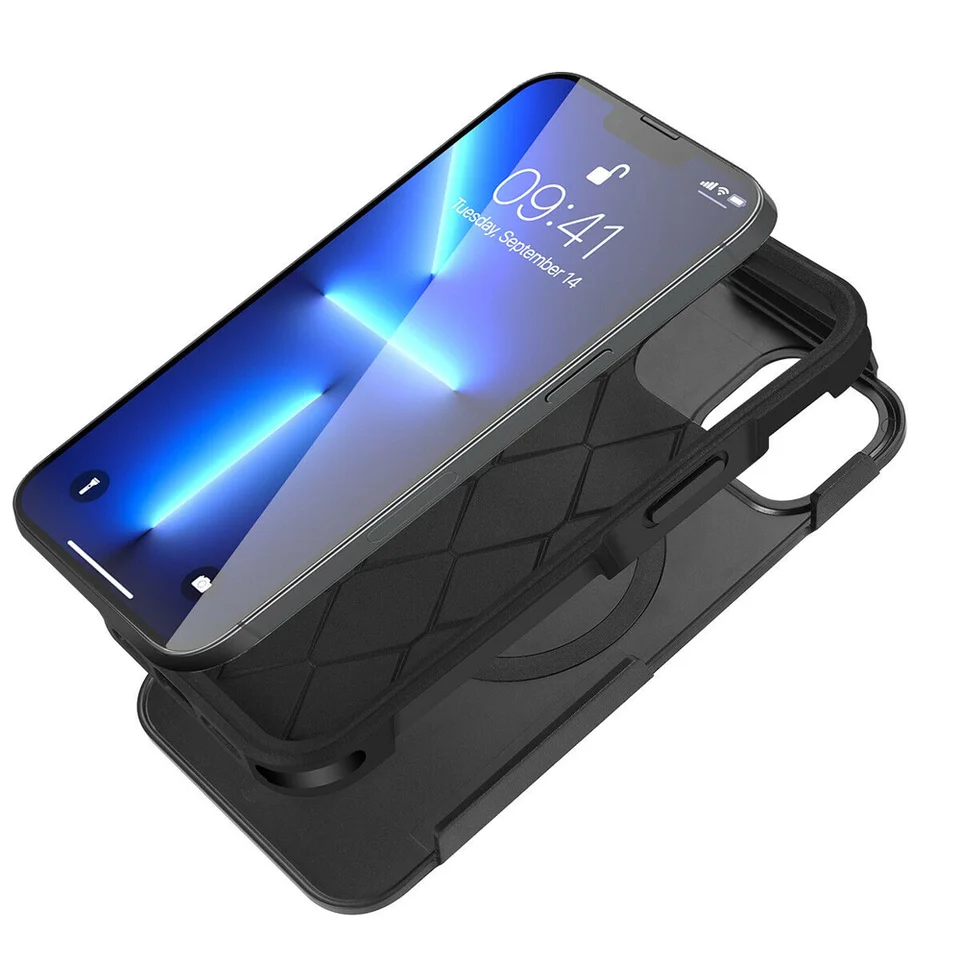 Shockproof MagSafe Case for iPhone 11 12 13 14 15