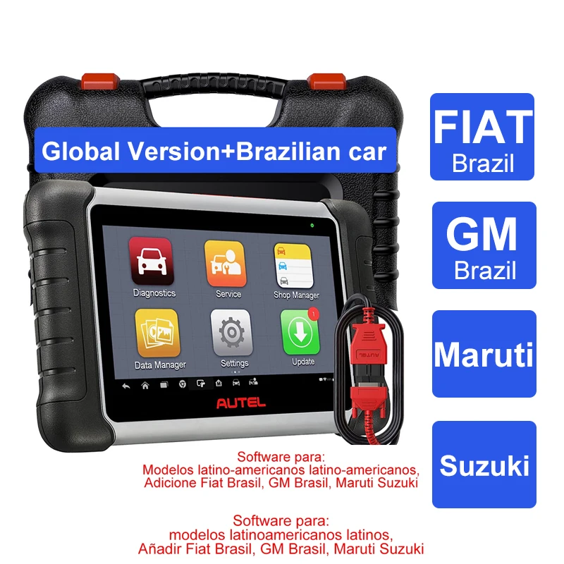 車診断ツール Autel MaxiCOM MK808 MK808S OBD2 スキャナ双方向制御