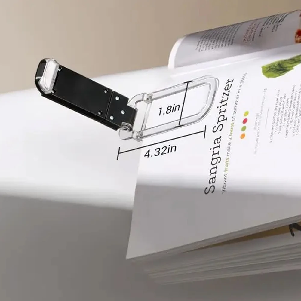 LED USB Rechargeable Book Light Reading Light Eye Protection Night Portable Clip Desk Bookmark Read Night Lamp