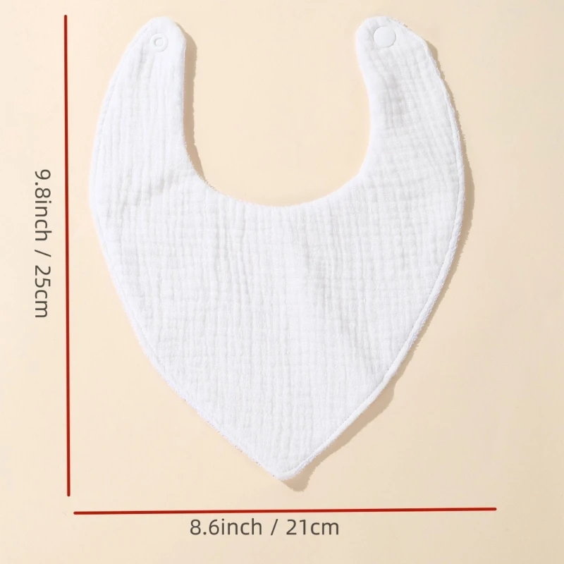 Stylish & Practical Baby Spit Up Bibs Easy to Clean & Functional Baby Bibs 3