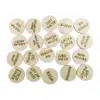 Useful Commemoration Tokens Unique Design Different Patterns Engraved Wooden Tokens  DIY Wooden Tokens Present 2