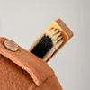 Wooden Pighair Coat Cleaning Cloth Dedusting fuzz remover With Long Handle Custom Logo Multifunctional Clothes care 3
