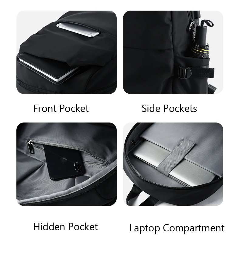 Lightweight Simple School Bag for Women Men Waterproof Travel Backpack Waterproof Teenage College Best Laptop Backpack 16 Inch 2