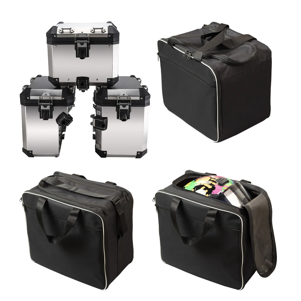 For BMW R1200GS R1250GS Adv Black Inner Bags motorcycle luggage bag R1250 R1250 gs adventure Motorcycle Luggage Bags