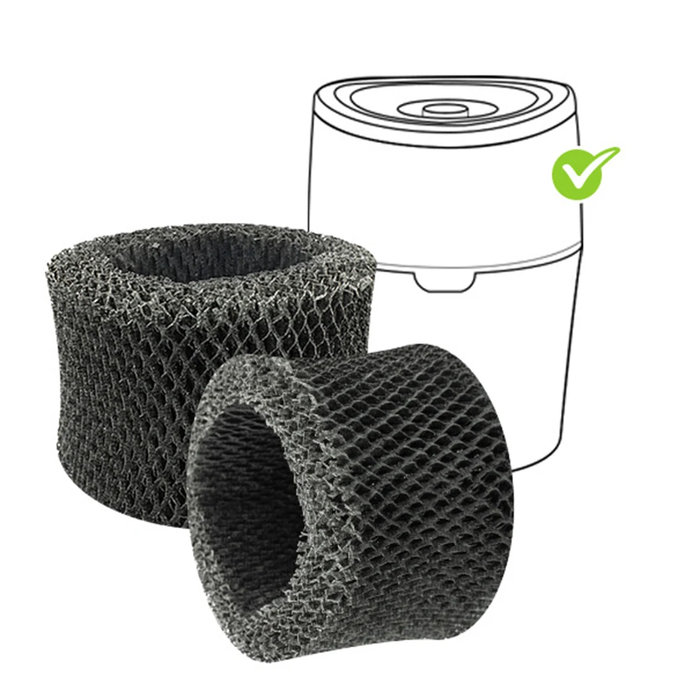 2PC Humidifier Replacement Filter Compatible With HU4102 FY2401 HU4801 4802 4803 4813 4811 Series Humidifier