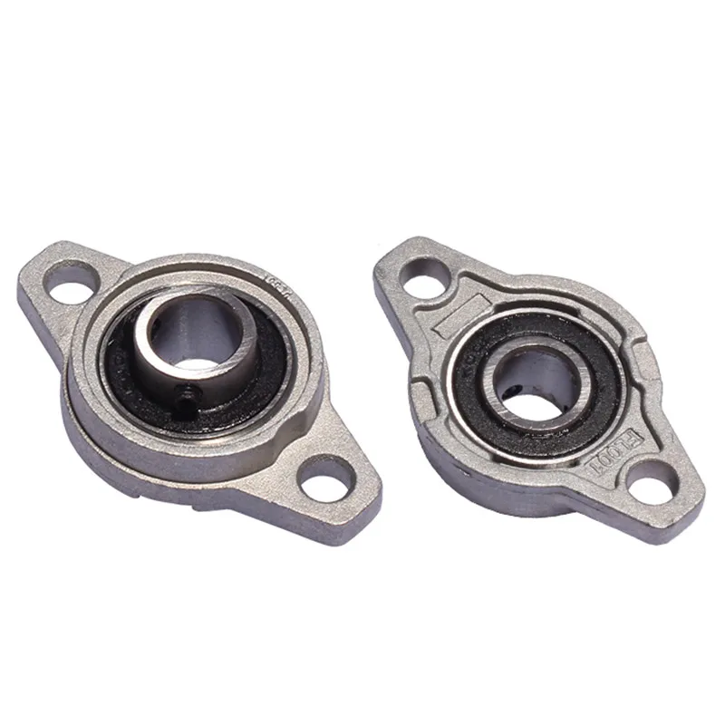 Thrust Bearing 1pcs KFL08-KFL15 Bore 8mm-15mm Pillow Bearing Mounted Block Cast Housing Self-aligning