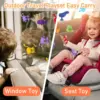 Soft Silicone Building Blocks Toy Animal Shape Suction Toy for Kids Stress Release Parent-Child Interactive Game Sucker Bath Toy 6