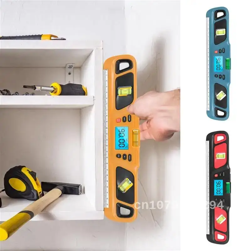 

Digital Level Measuring Tool HW-200 Electronic LED Display Protractor Instrument with Magnetic Base
