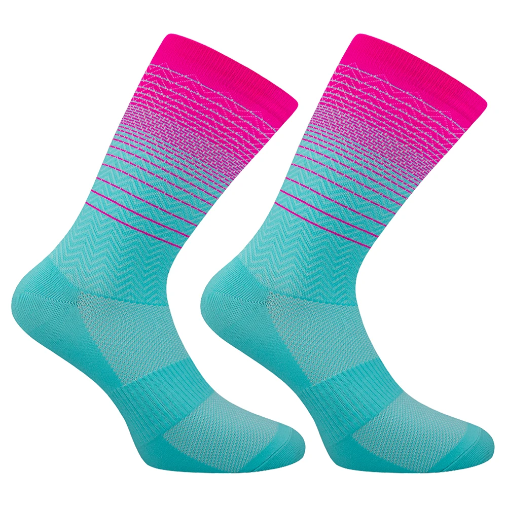 Professional Sports Cycling Bike Women Socks Men Breathable Road Bicycle Socks Outdoor Racing 4 Colors sports socks cycling socks fitness sports socks sport socks