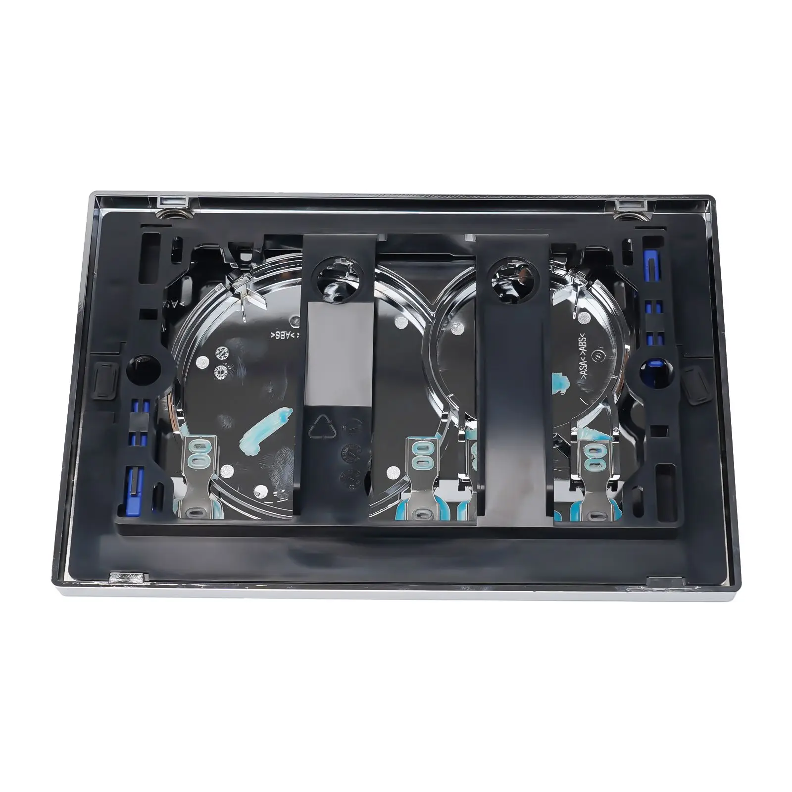 

New Durable Garden Home Office Dual Flush Plate Plate For Cistern For Cistern 115.770.21.5 High Quality Silver