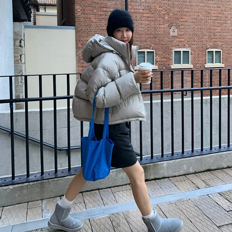 

CY Ourself White Duck Down Jacket for Women Korean Style Short Small Women's Thickened High-end Down Jacket Padding Jackets Coat
