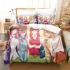 The Quintessential Quintuplets Bedding Set Single Twin Full Queen King Size Bed Set Aldult Kid Bedroom Duvetcover Sets 3D Anime 3