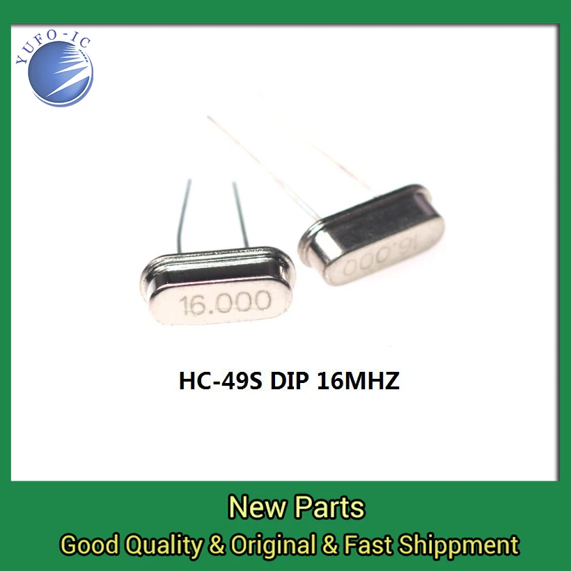10개 HC-49/S 로우 프로파일 16mhz 16.000 MHz 16MHz 크리스탈