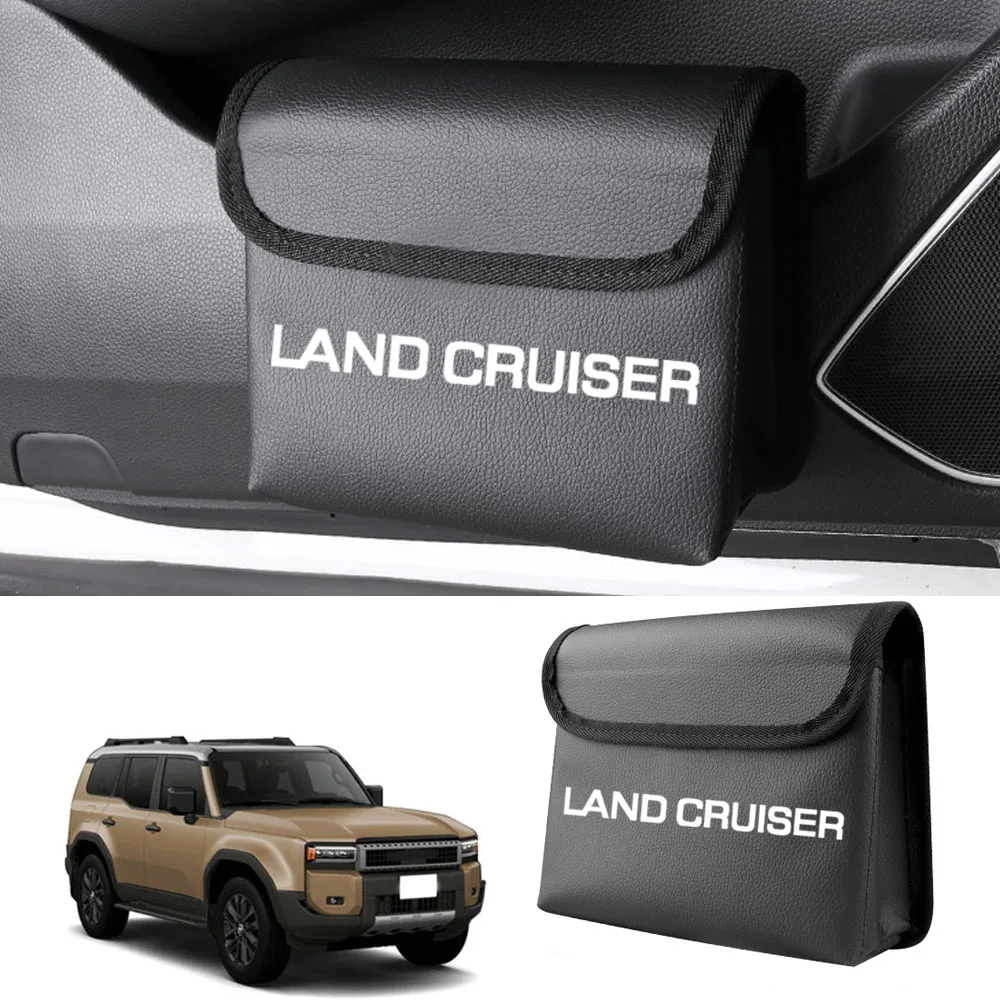 FOR New Land Cruiser 250 Rankle 250 TRJ250W GDJ250W Folding trash can seat rear door storage box Rankle Accessories
