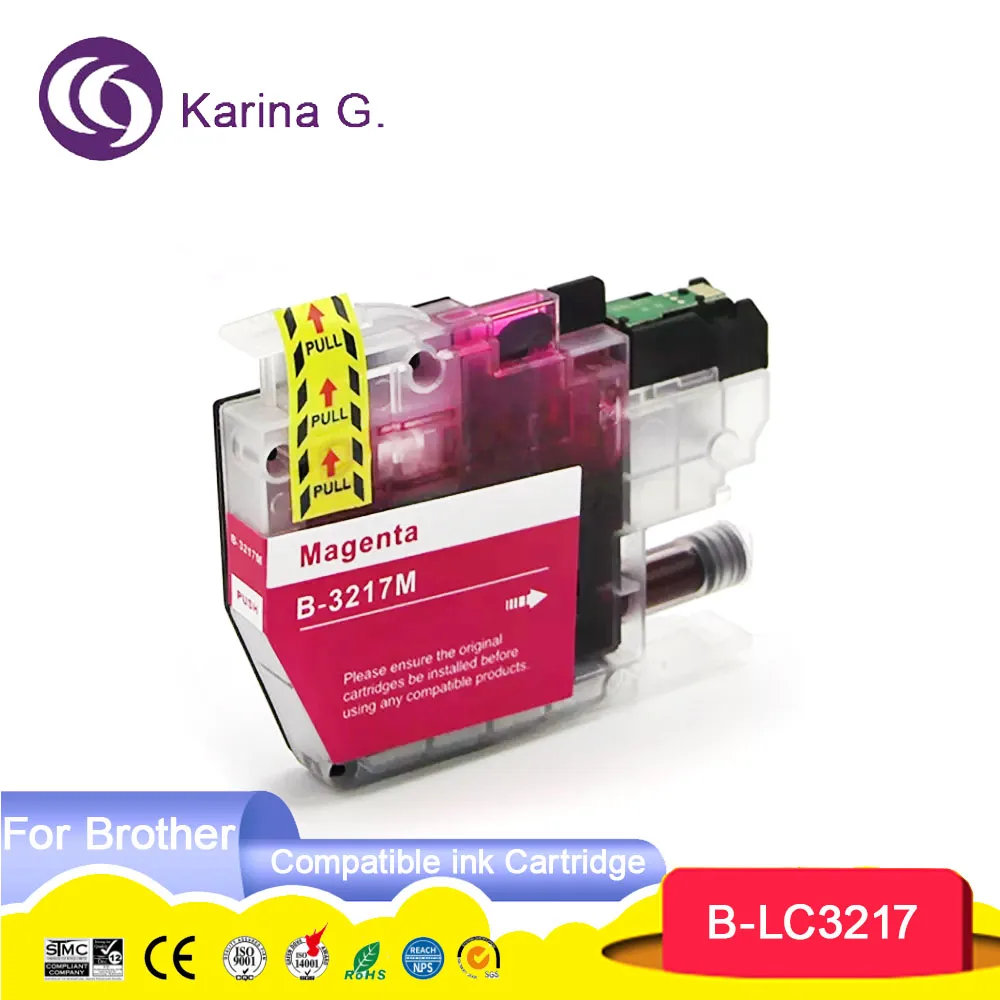 Compatible ink Cartridge for LC3217 for MFC-J5330DW/MFC-J5335DW/MFC-J5730DW/MF