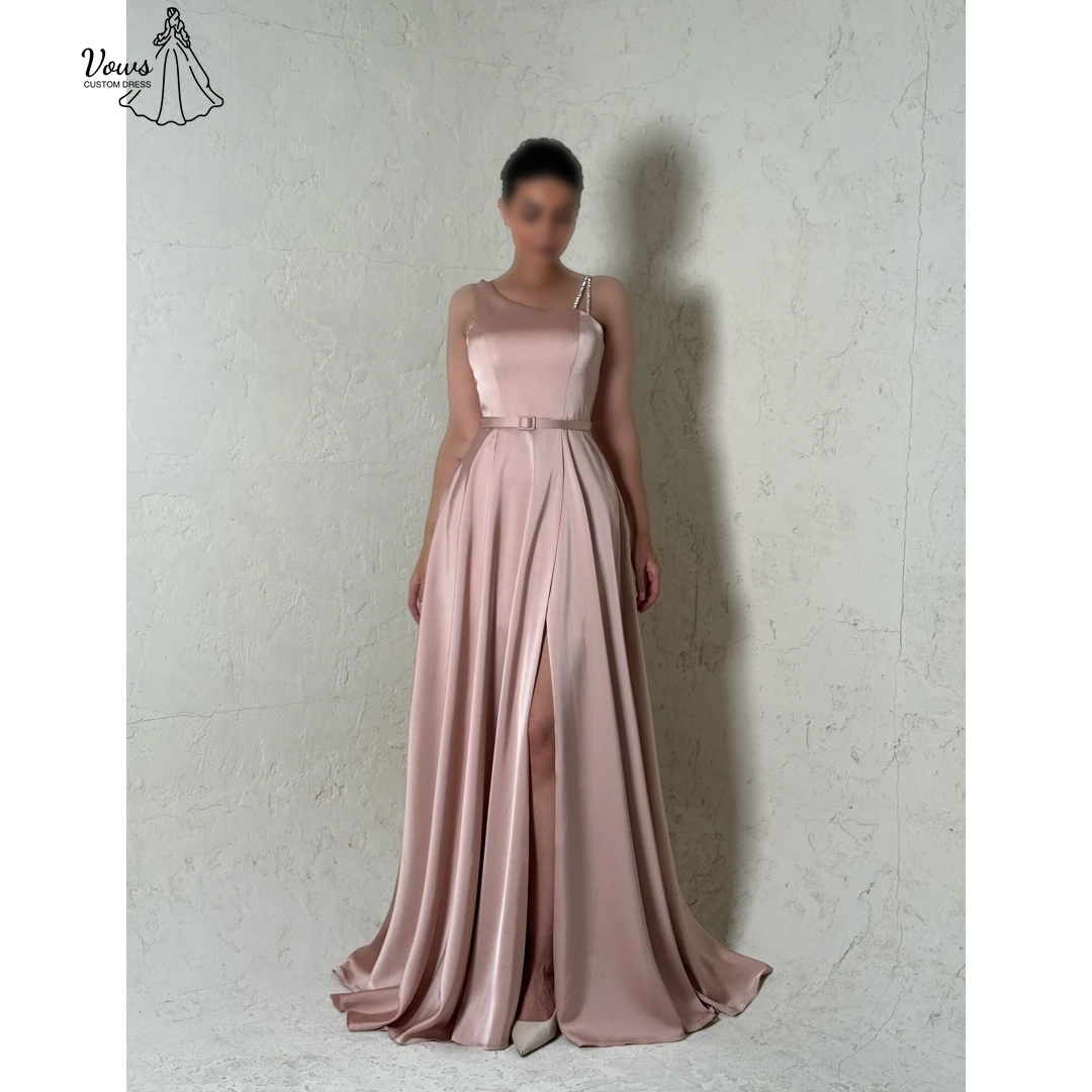 Vows Dresses Gala Dress Custom Made Luxurious Party Dresses Luxury Evening Dress 2025 Line A Satin Cloth Off-shoulder Ball Gowns