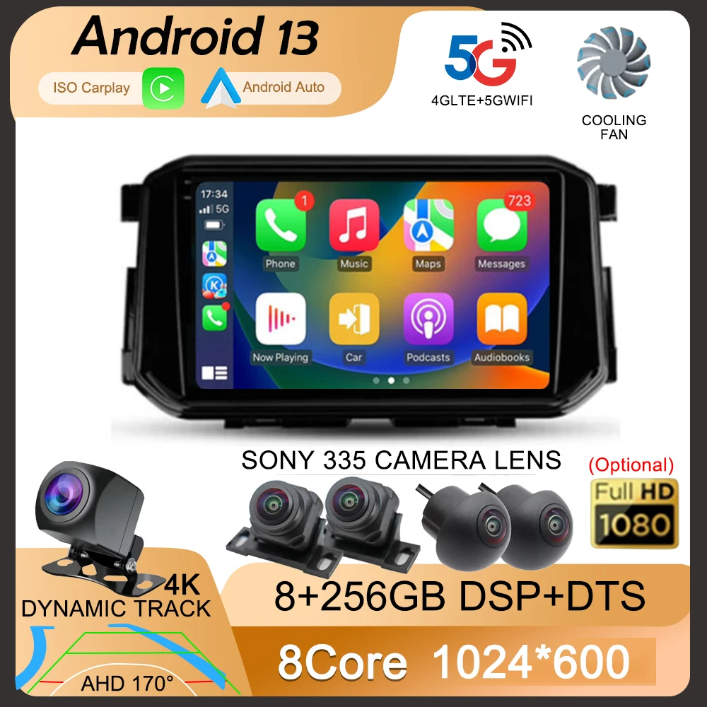 Android13AutoCarplayForNissanTerraXterra20182022CarRadio